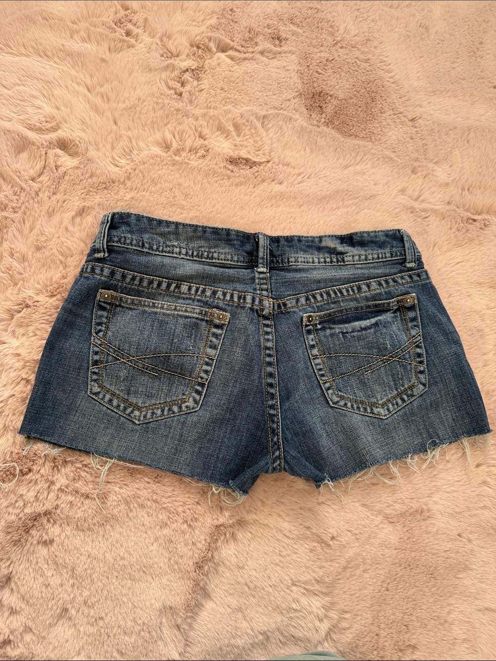 Y2K Aeropostal mid rise Denim Cutoff Shorts - Blue Jean Shorts